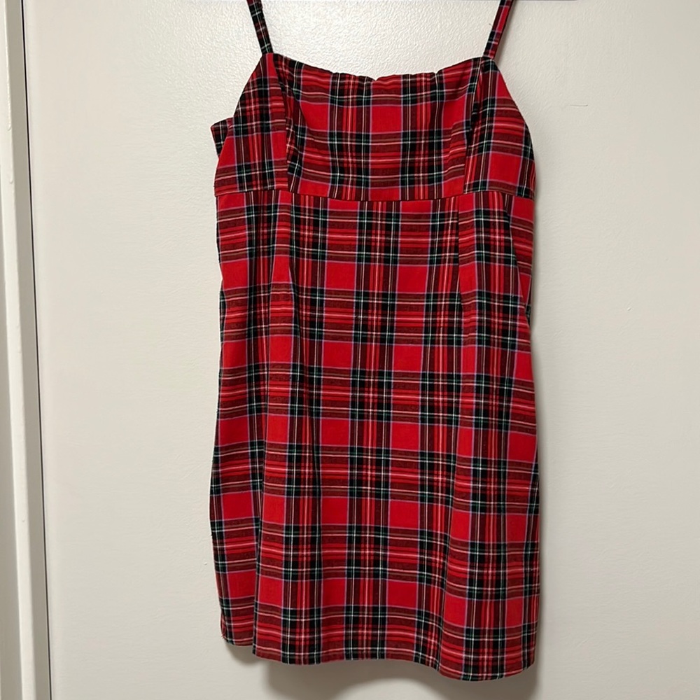 Urban Outfitters Plaid Mini Dress
